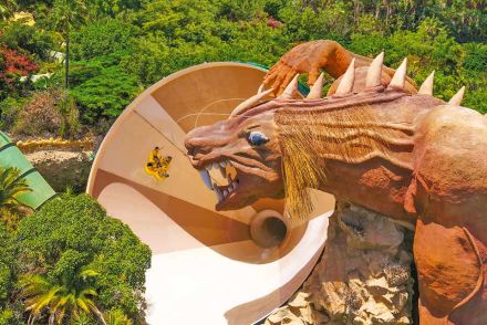 The Dragon ProSlide Tornado Tobogán de agua Siam Park Tenerife