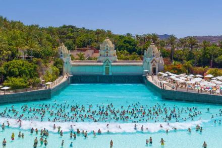 The Wave Palace Wellenbecken Siam Park Teneriffa