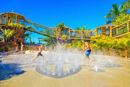 Bodhi Trail Kletterpfad für Kinder Siam Park Teneriffa