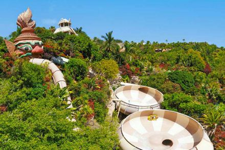 The Giant 2 CannonBOWL toboganes de agua Siam Park Tenerife